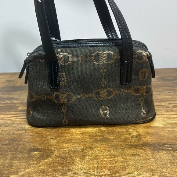 Etienne Aigner BelAir Mini Bag Camel Style 3287 Signature Purse Pocketbook - Picture 4 of 9